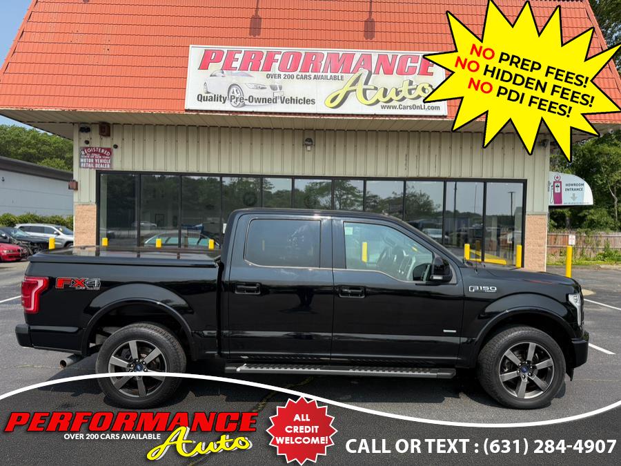 2017 Ford F-150 Lariat 4WD SuperCrew 5.5'' Box, available for sale in Bohemia, New York | Performance Auto Inc. Bohemia, New York 2017 Ford F-150 Lariat 4WD SuperCrew 5.5'' Box, available for sale in Bohemia, New York | Performance Auto Inc. Bohemia, New York