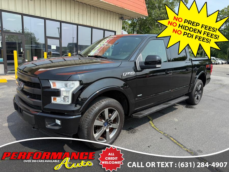 2017 Ford F-150 Lariat 4WD SuperCrew 5.5'' Box, available for sale in Bohemia, New York | Performance Auto Inc. Bohemia, New York 2017 Ford F-150 Lariat 4WD SuperCrew 5.5'' Box, available for sale in Bohemia, New York | Performance Auto Inc. Bohemia, New York