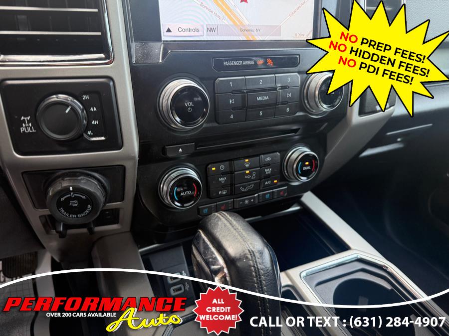 2017 Ford F-150 Lariat 4WD SuperCrew 5.5'' Box, available for sale in Bohemia, New York | Performance Auto Inc. Bohemia, New York 2017 Ford F-150 Lariat 4WD SuperCrew 5.5'' Box, available for sale in Bohemia, New York | Performance Auto Inc. Bohemia, New York