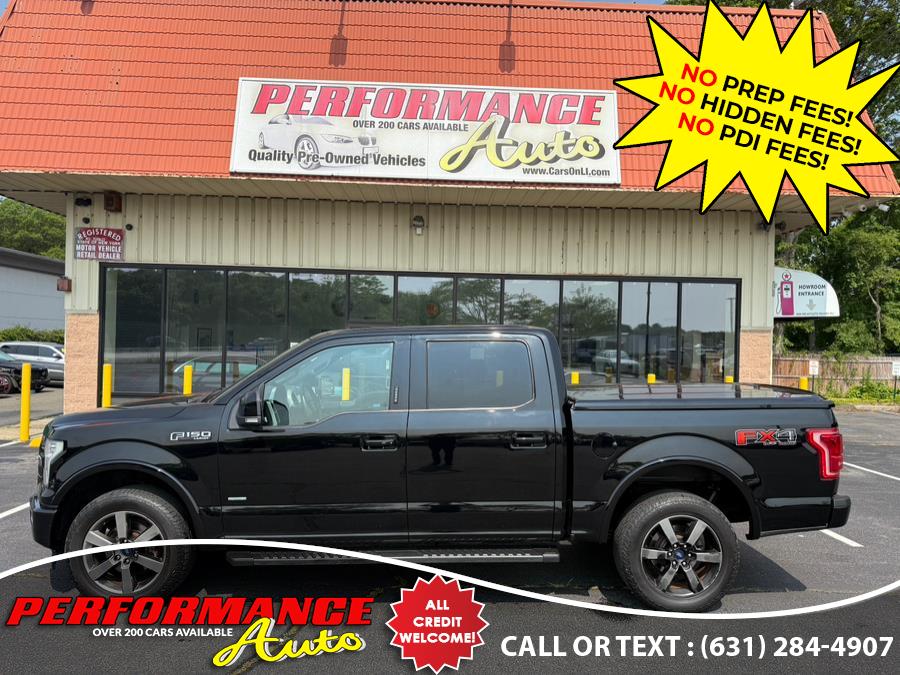 2017 Ford F-150 Lariat 4WD SuperCrew 5.5'' Box, available for sale in Bohemia, New York | Performance Auto Inc. Bohemia, New York 2017 Ford F-150 Lariat 4WD SuperCrew 5.5'' Box, available for sale in Bohemia, New York | Performance Auto Inc. Bohemia, New York