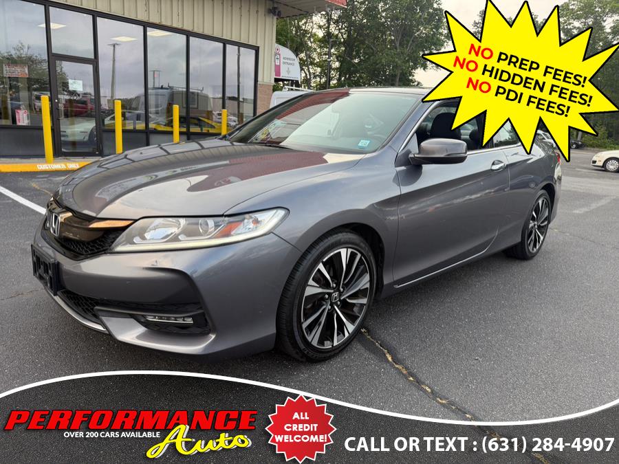2016 Honda Accord Coupe 2dr I4 CVT EX-L, available for sale in Bohemia, New York | Performance Auto Inc. Bohemia, New York 2016 Honda Accord Coupe 2dr I4 CVT EX-L, available for sale in Bohemia, New York | Performance Auto Inc. Bohemia, New York