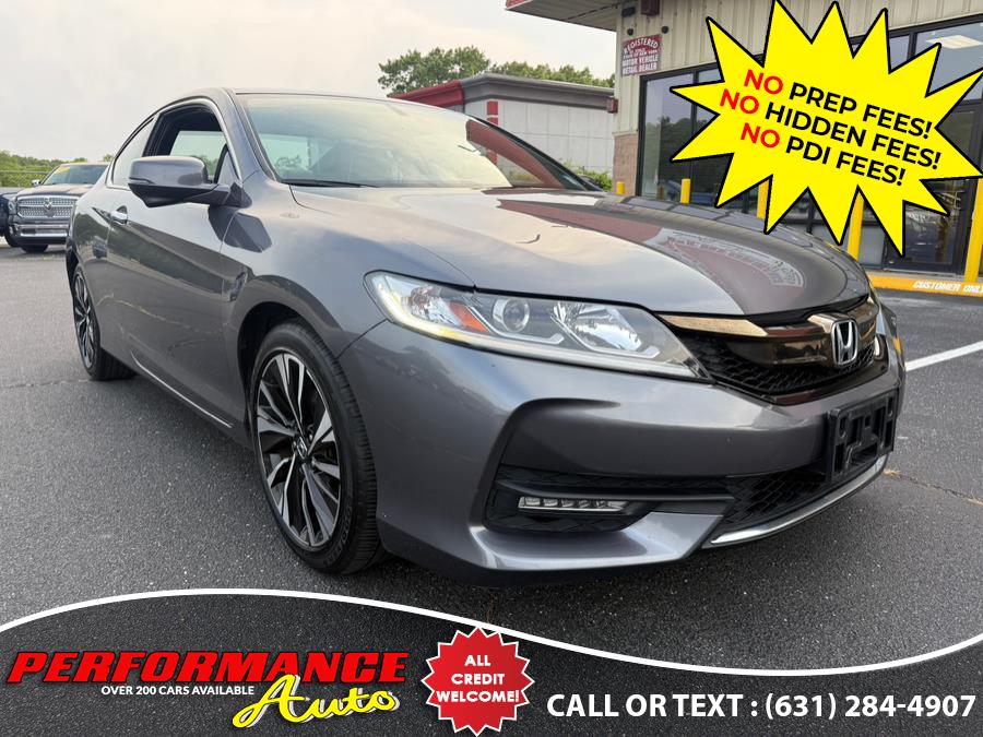 2016 Honda Accord Coupe 2dr I4 CVT EX-L, available for sale in Bohemia, New York | Performance Auto Inc. Bohemia, New York 2016 Honda Accord Coupe 2dr I4 CVT EX-L, available for sale in Bohemia, New York | Performance Auto Inc. Bohemia, New York
