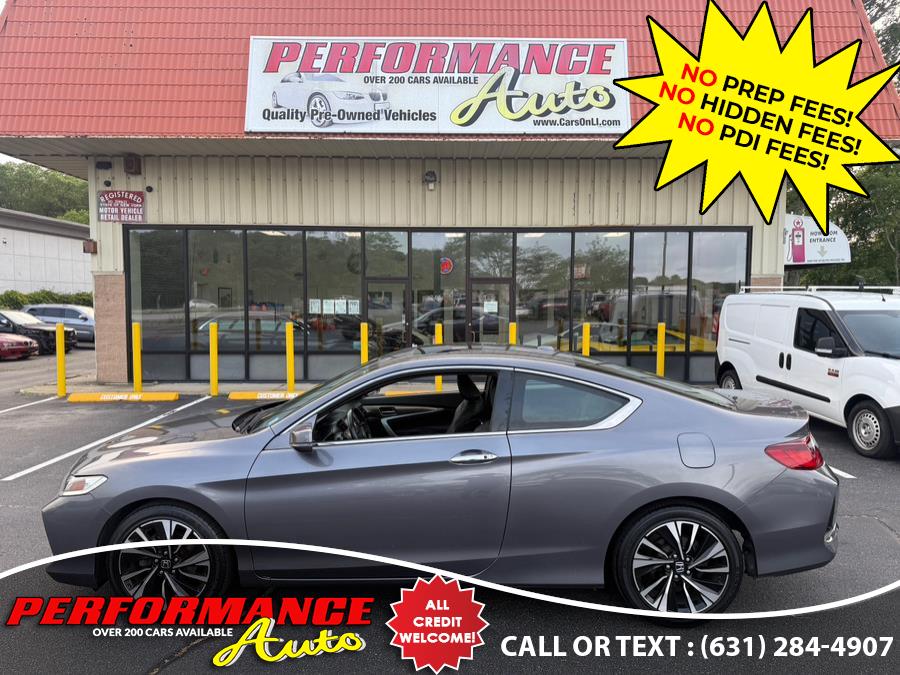 2016 Honda Accord Coupe 2dr I4 CVT EX-L, available for sale in Bohemia, New York | Performance Auto Inc. Bohemia, New York 2016 Honda Accord Coupe 2dr I4 CVT EX-L, available for sale in Bohemia, New York | Performance Auto Inc. Bohemia, New York