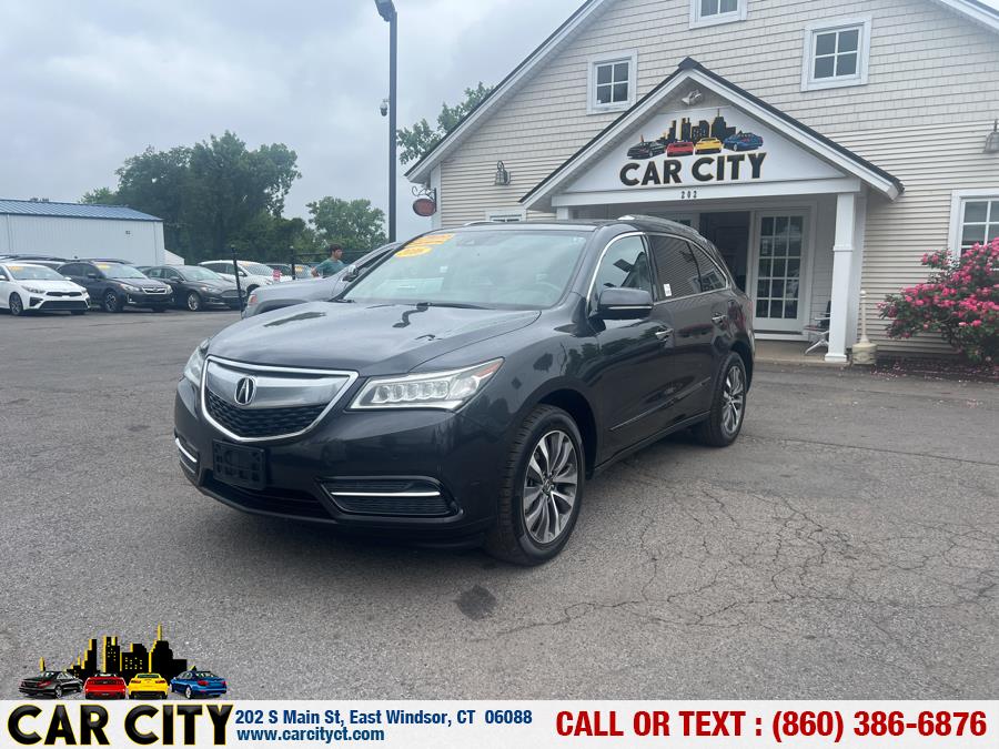 2016 Acura MDX SH-AWD 4dr w/Tech, available for sale in East Windsor, Connecticut | Car City LLC. East Windsor, Connecticut 2016 Acura MDX SH-AWD 4dr w/Tech, available for sale in East Windsor, Connecticut | Car City LLC. East Windsor, Connecticut
