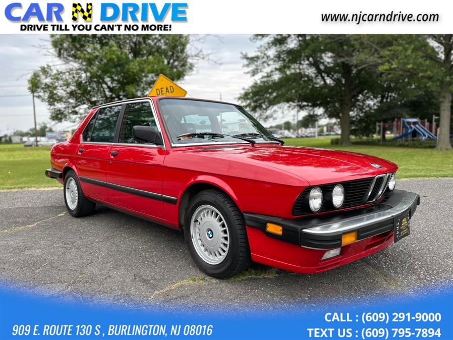 1987 BMW 5-series 535i automatic, available for sale in Burlington, New Jersey | Car N Drive. Burlington, New Jersey 1987 BMW 5-series 535i automatic, available for sale in Burlington, New Jersey | Car N Drive. Burlington, New Jersey