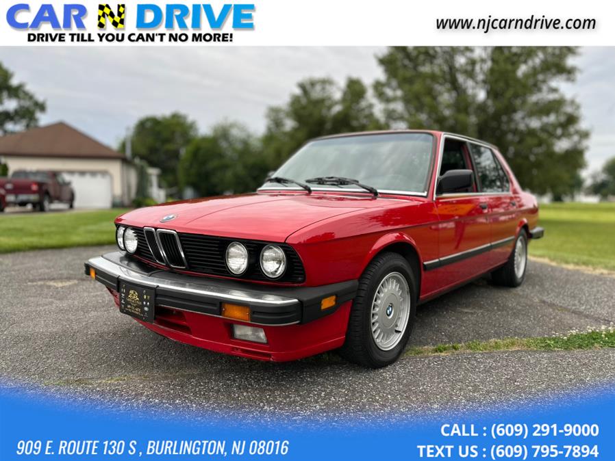 1987 BMW 5-series 535i automatic, available for sale in Burlington, New Jersey | Car N Drive. Burlington, New Jersey 1987 BMW 5-series 535i automatic, available for sale in Burlington, New Jersey | Car N Drive. Burlington, New Jersey