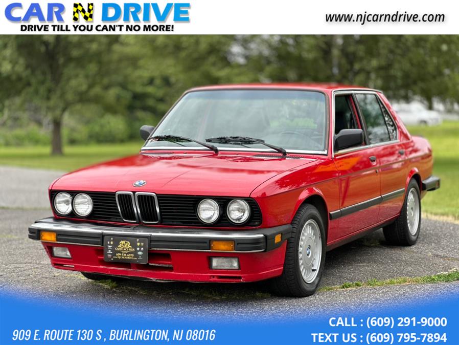 1987 BMW 5-series 535i automatic, available for sale in Burlington, New Jersey | Car N Drive. Burlington, New Jersey 1987 BMW 5-series 535i automatic, available for sale in Burlington, New Jersey | Car N Drive. Burlington, New Jersey