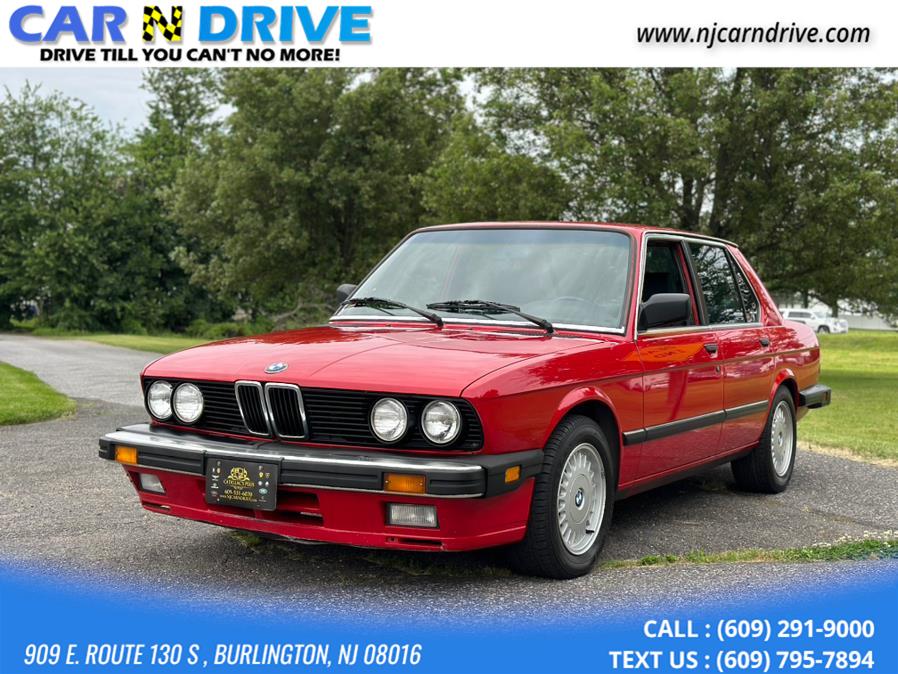 1987 BMW 5-series 535i automatic, available for sale in Burlington, New Jersey | Car N Drive. Burlington, New Jersey 1987 BMW 5-series 535i automatic, available for sale in Burlington, New Jersey | Car N Drive. Burlington, New Jersey