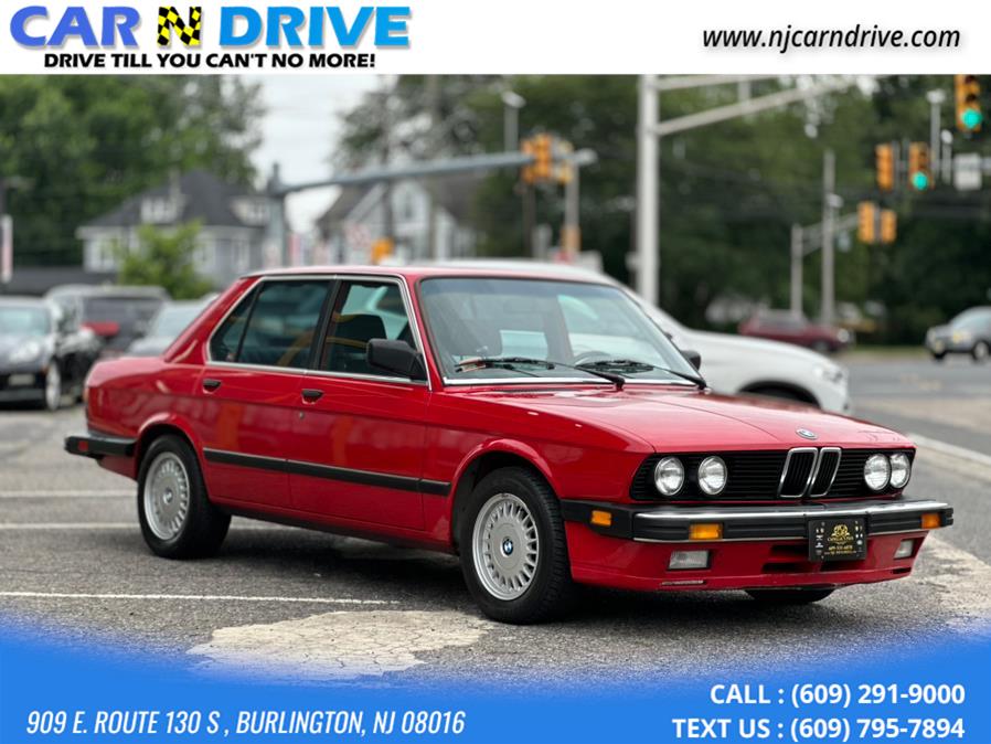 1987 BMW 5-series 535i automatic, available for sale in Burlington, New Jersey | Car N Drive. Burlington, New Jersey 1987 BMW 5-series 535i automatic, available for sale in Burlington, New Jersey | Car N Drive. Burlington, New Jersey