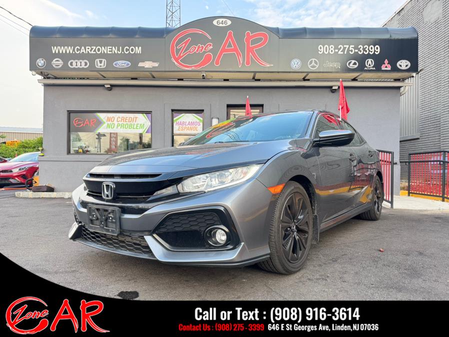 2019 Honda Civic Hatchback EX CVT, available for sale in Linden, New Jersey | Car Zone. Linden, New Jersey 2019 Honda Civic Hatchback EX CVT, available for sale in Linden, New Jersey | Car Zone. Linden, New Jersey