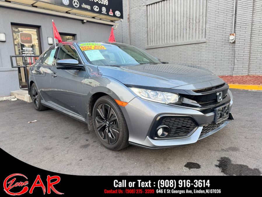 2019 Honda Civic Hatchback EX CVT, available for sale in Linden, New Jersey | Car Zone. Linden, New Jersey 2019 Honda Civic Hatchback EX CVT, available for sale in Linden, New Jersey | Car Zone. Linden, New Jersey