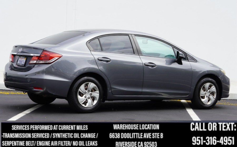 2013 Honda Civic Sdn LX (ONE OWNER) 4dr Auto, available for sale in Riverside, California | Big Timin Motors LLC. Riverside, California 2013 Honda Civic Sdn LX (ONE OWNER) 4dr Auto, available for sale in Riverside, California | Big Timin Motors LLC. Riverside, California