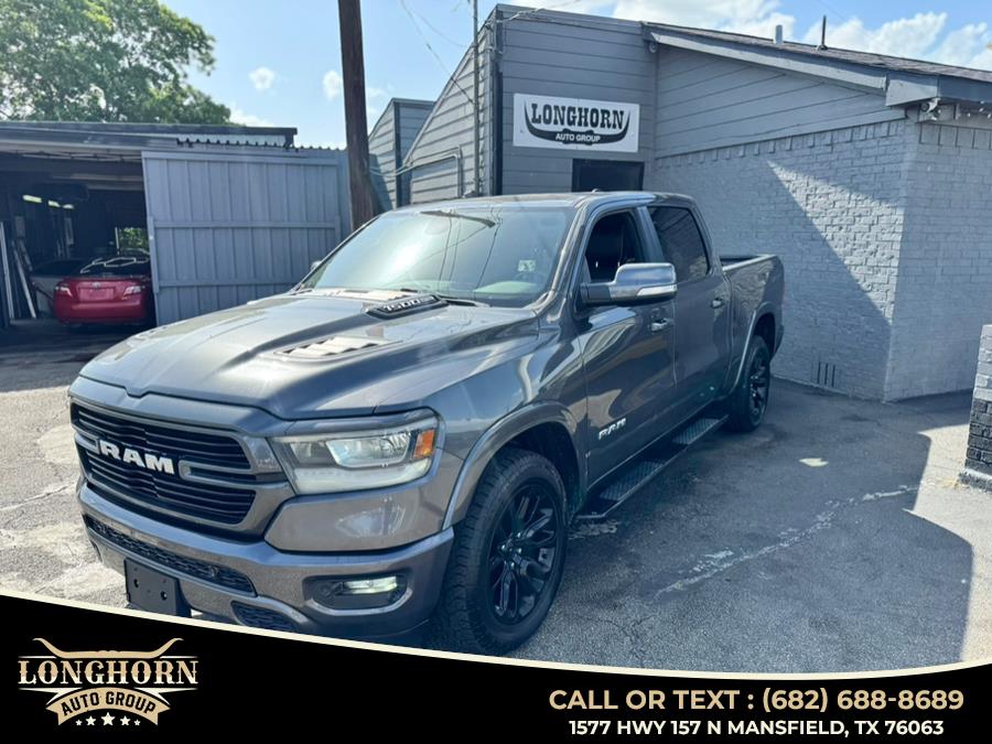 2020 Ram 1500 Laramie 4x2 Crew Cab 5''7" Box, available for sale in Mansfield, Texas | Longhorn Auto Group. Mansfield, Texas 2020 Ram 1500 Laramie 4x2 Crew Cab 5''7" Box, available for sale in Mansfield, Texas | Longhorn Auto Group. Mansfield, Texas