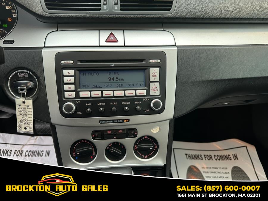 2009 Volkswagen Passat Sedan 4dr Auto Komfort FWD, available for sale in BROCKTON, Massachusetts | Brockton Auto Sales Inc. BROCKTON, Massachusetts 2009 Volkswagen Passat Sedan 4dr Auto Komfort FWD, available for sale in BROCKTON, Massachusetts | Brockton Auto Sales Inc. BROCKTON, Massachusetts