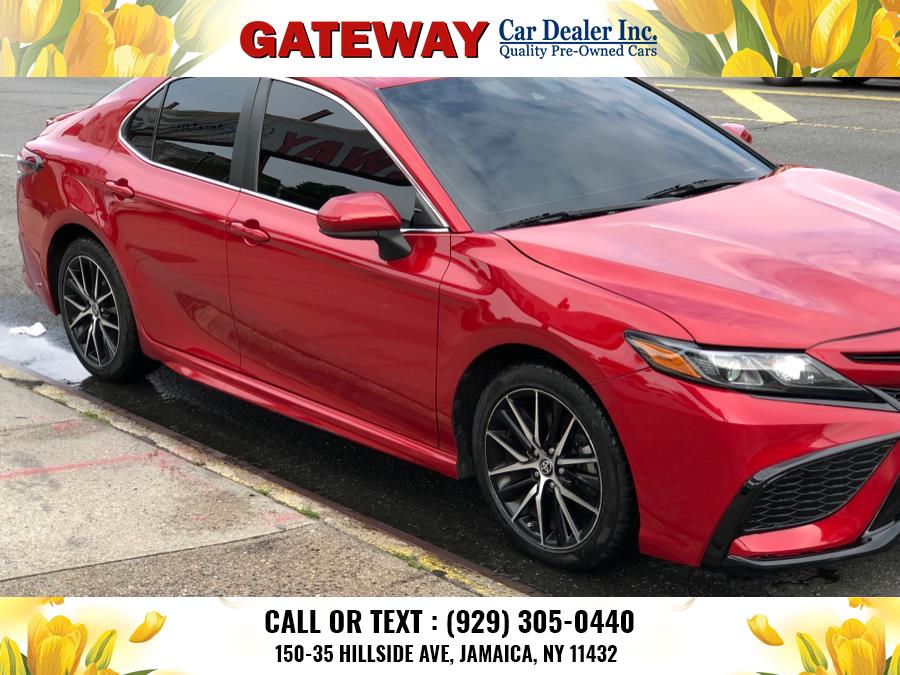 2021 Toyota Camry SE Auto (Natl), available for sale in Jamaica, New York | Gateway Car Dealer Inc. Jamaica, New York 2021 Toyota Camry SE Auto (Natl), available for sale in Jamaica, New York | Gateway Car Dealer Inc. Jamaica, New York