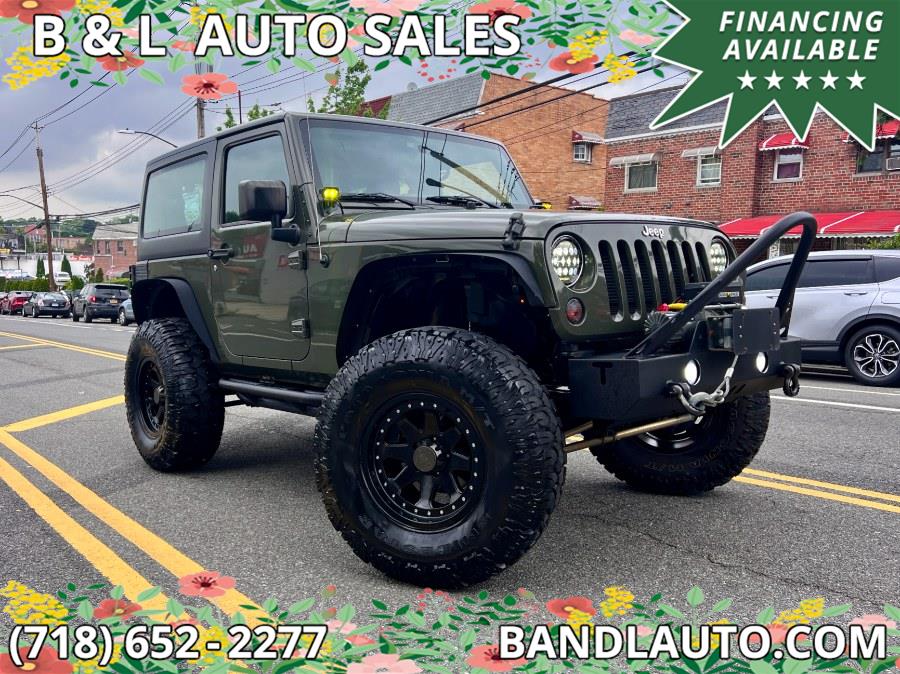 2015 Jeep Wrangler 4WD 2dr Sport Custom, available for sale in Bronx, New York | B & L Auto Sales LLC. Bronx, New York 2015 Jeep Wrangler 4WD 2dr Sport Custom, available for sale in Bronx, New York | B & L Auto Sales LLC. Bronx, New York