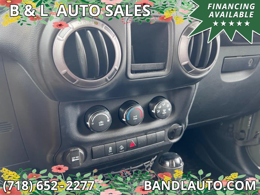 2015 Jeep Wrangler 4WD 2dr Sport Custom, available for sale in Bronx, New York | B & L Auto Sales LLC. Bronx, New York 2015 Jeep Wrangler 4WD 2dr Sport Custom, available for sale in Bronx, New York | B & L Auto Sales LLC. Bronx, New York