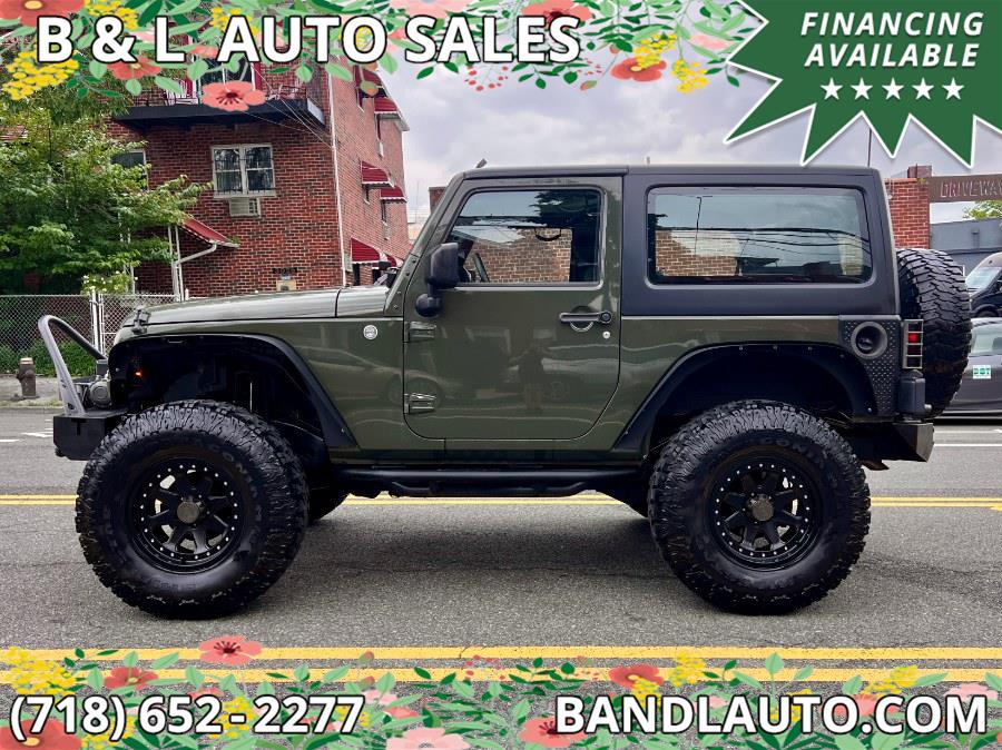 2015 Jeep Wrangler 4WD 2dr Sport Custom, available for sale in Bronx, New York | B & L Auto Sales LLC. Bronx, New York 2015 Jeep Wrangler 4WD 2dr Sport Custom, available for sale in Bronx, New York | B & L Auto Sales LLC. Bronx, New York