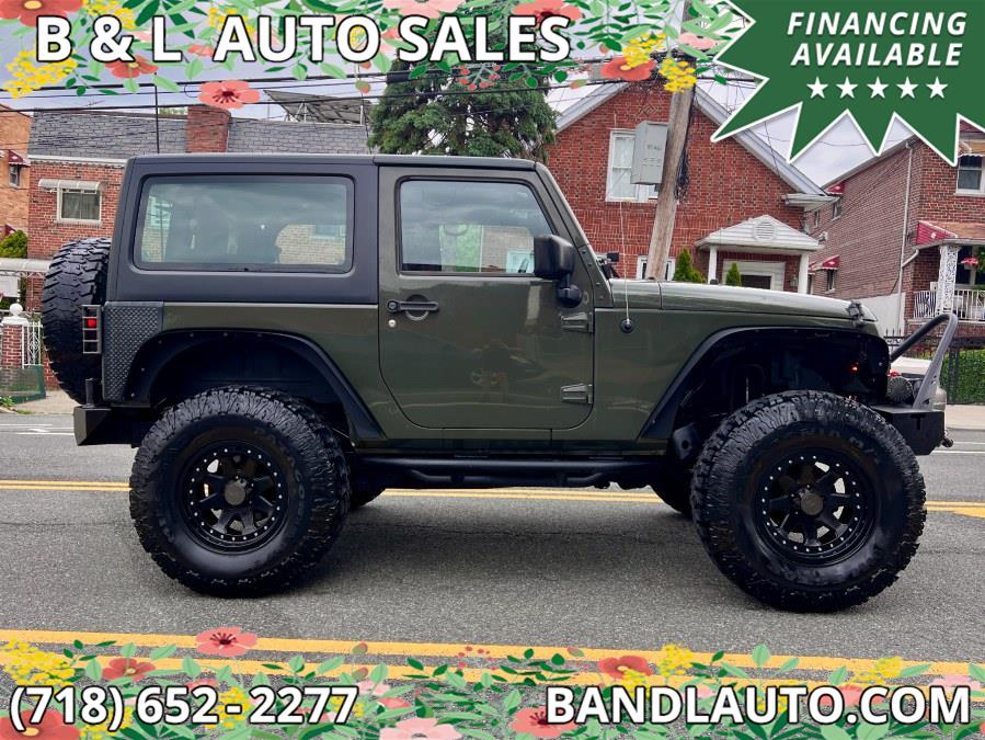 2015 Jeep Wrangler 4WD 2dr Sport Custom, available for sale in Bronx, New York | B & L Auto Sales LLC. Bronx, New York 2015 Jeep Wrangler 4WD 2dr Sport Custom, available for sale in Bronx, New York | B & L Auto Sales LLC. Bronx, New York