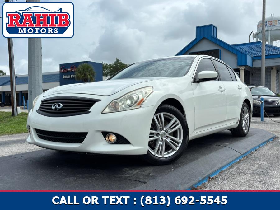 Used 2013 INFINITI G37 Sedan in Winter Park, Florida | Rahib Motors. Winter Park, Florida