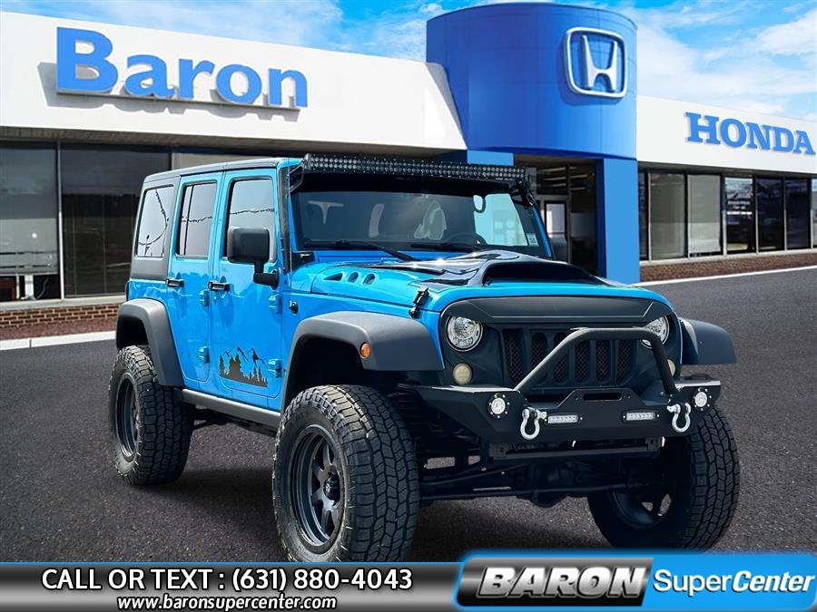 Used 2017 Jeep Wrangler Unlimited in Patchogue, New York | Baron Supercenter. Patchogue, New York