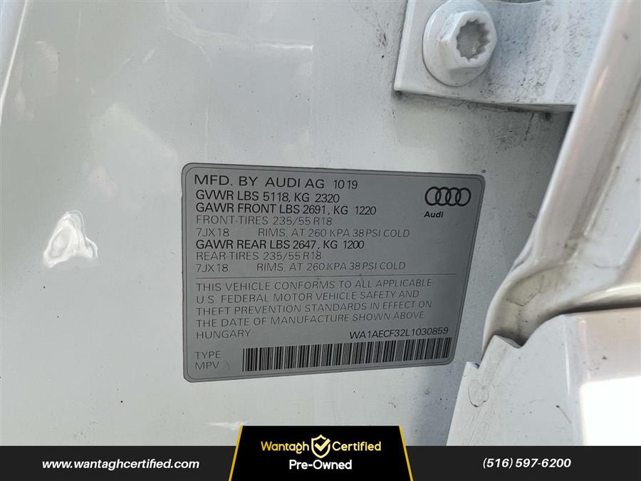 2020 Audi Q3 Premium 45 TFSI quattro, available for sale in Wantagh, New York | Wantagh Certified. Wantagh, New York 2020 Audi Q3 Premium 45 TFSI quattro, available for sale in Wantagh, New York | Wantagh Certified. Wantagh, New York