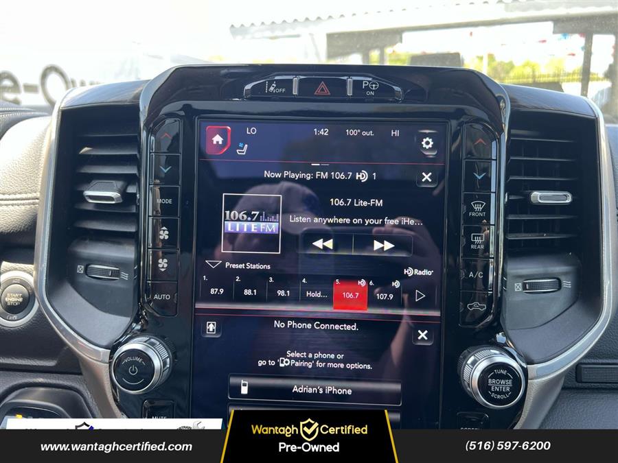 2020 Ram 1500 Laramie 4x4 Crew Cab 5'7" Box, available for sale in Wantagh, New York | Wantagh Certified. Wantagh, New York 2020 Ram 1500 Laramie 4x4 Crew Cab 5'7" Box, available for sale in Wantagh, New York | Wantagh Certified. Wantagh, New York
