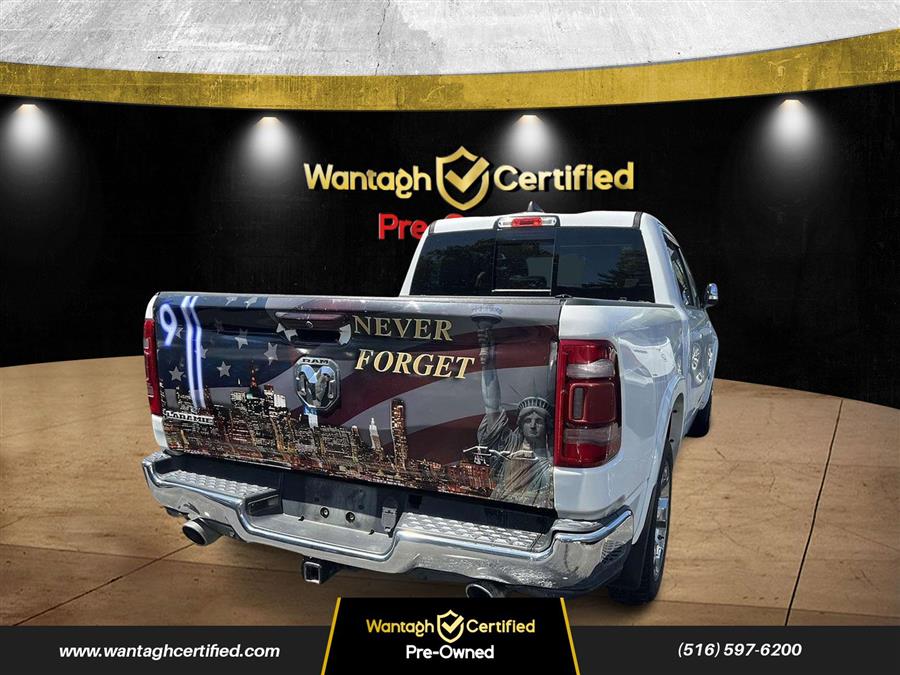 2020 Ram 1500 Laramie 4x4 Crew Cab 5'7" Box, available for sale in Wantagh, New York | Wantagh Certified. Wantagh, New York 2020 Ram 1500 Laramie 4x4 Crew Cab 5'7" Box, available for sale in Wantagh, New York | Wantagh Certified. Wantagh, New York