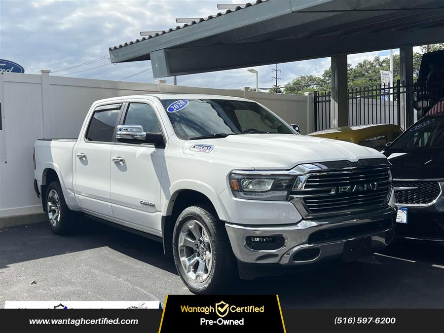 2020 Ram 1500 Laramie 4x4 Crew Cab 5'7" Box, available for sale in Wantagh, New York | Wantagh Certified. Wantagh, New York 2020 Ram 1500 Laramie 4x4 Crew Cab 5'7" Box, available for sale in Wantagh, New York | Wantagh Certified. Wantagh, New York