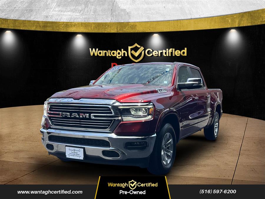 2022 Ram 1500 Laramie 4x4 Crew Cab 5'7" Box, available for sale in Wantagh, New York | Wantagh Certified. Wantagh, New York 2022 Ram 1500 Laramie 4x4 Crew Cab 5'7" Box, available for sale in Wantagh, New York | Wantagh Certified. Wantagh, New York