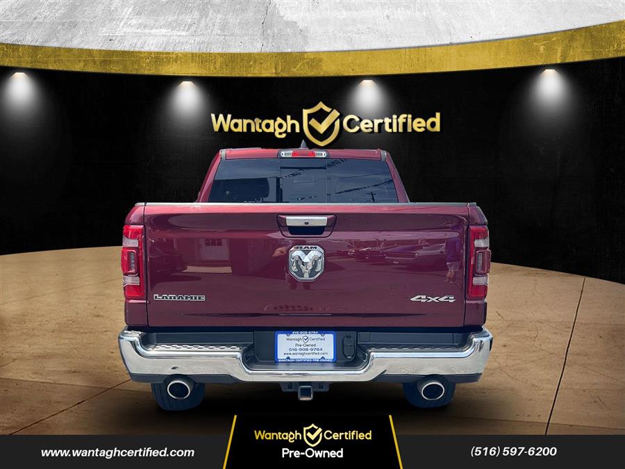 2022 Ram 1500 Laramie 4x4 Crew Cab 5'7" Box, available for sale in Wantagh, New York | Wantagh Certified. Wantagh, New York 2022 Ram 1500 Laramie 4x4 Crew Cab 5'7" Box, available for sale in Wantagh, New York | Wantagh Certified. Wantagh, New York