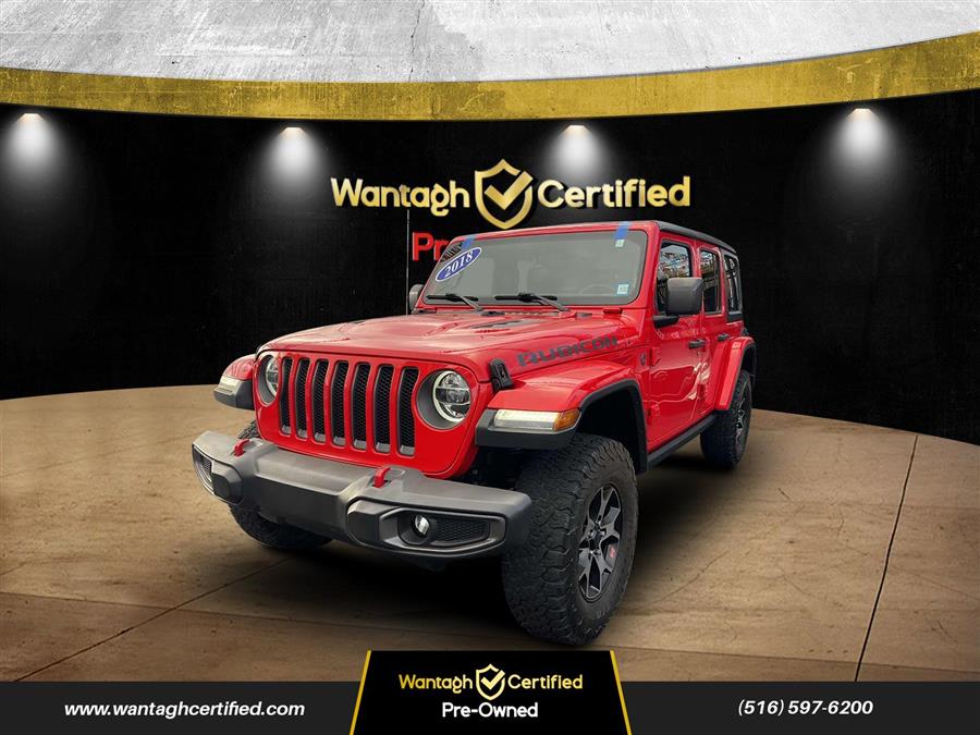 2018 Jeep Wrangler Unlimited Rubicon 4x4, available for sale in Wantagh, New York | Wantagh Certified. Wantagh, New York 2018 Jeep Wrangler Unlimited Rubicon 4x4, available for sale in Wantagh, New York | Wantagh Certified. Wantagh, New York