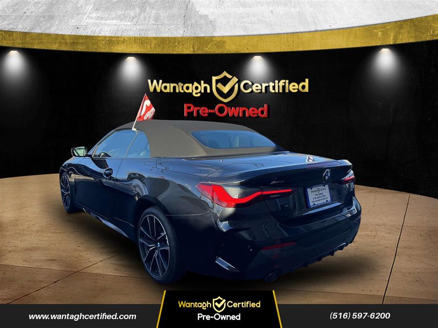 2022 BMW 4 Series 430i xDrive Convertible, available for sale in Wantagh, New York | Wantagh Certified. Wantagh, New York 2022 BMW 4 Series 430i xDrive Convertible, available for sale in Wantagh, New York | Wantagh Certified. Wantagh, New York