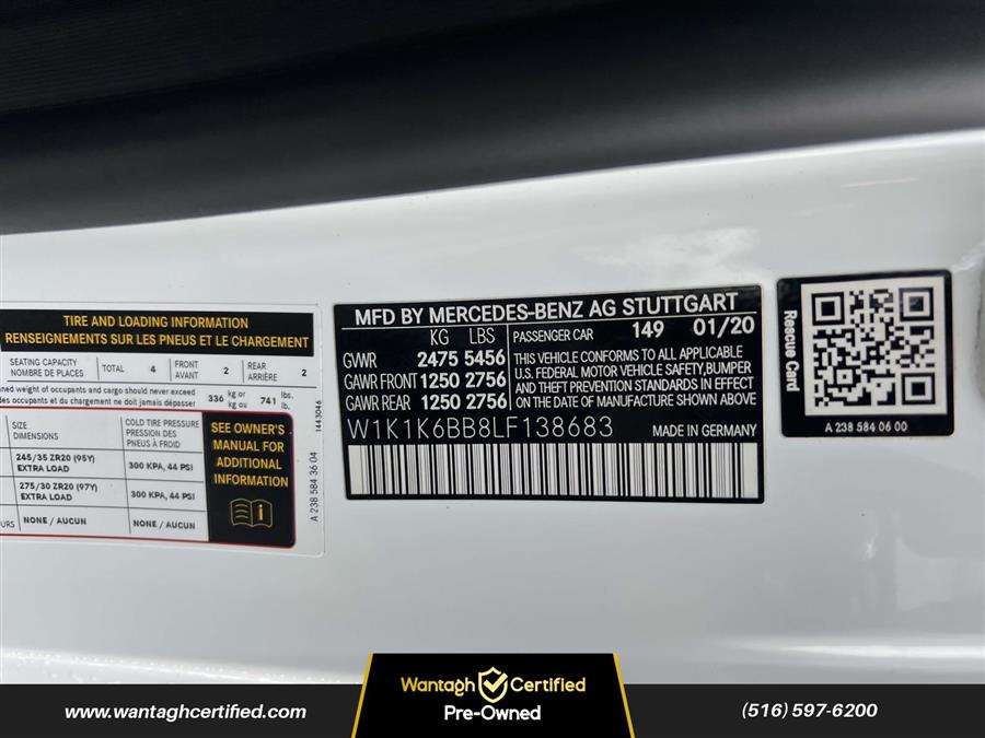 2020 Mercedes-benz E-class AMG E 53 4MATIC+ Cabriolet, available for sale in Wantagh, New York | Wantagh Certified. Wantagh, New York 2020 Mercedes-benz E-class AMG E 53 4MATIC+ Cabriolet, available for sale in Wantagh, New York | Wantagh Certified. Wantagh, New York