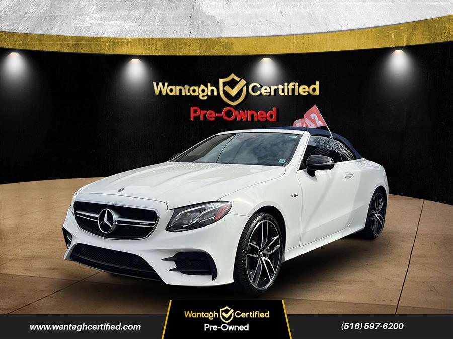 2020 Mercedes-benz E-class AMG E 53 4MATIC+ Cabriolet, available for sale in Wantagh, New York | Wantagh Certified. Wantagh, New York 2020 Mercedes-benz E-class AMG E 53 4MATIC+ Cabriolet, available for sale in Wantagh, New York | Wantagh Certified. Wantagh, New York