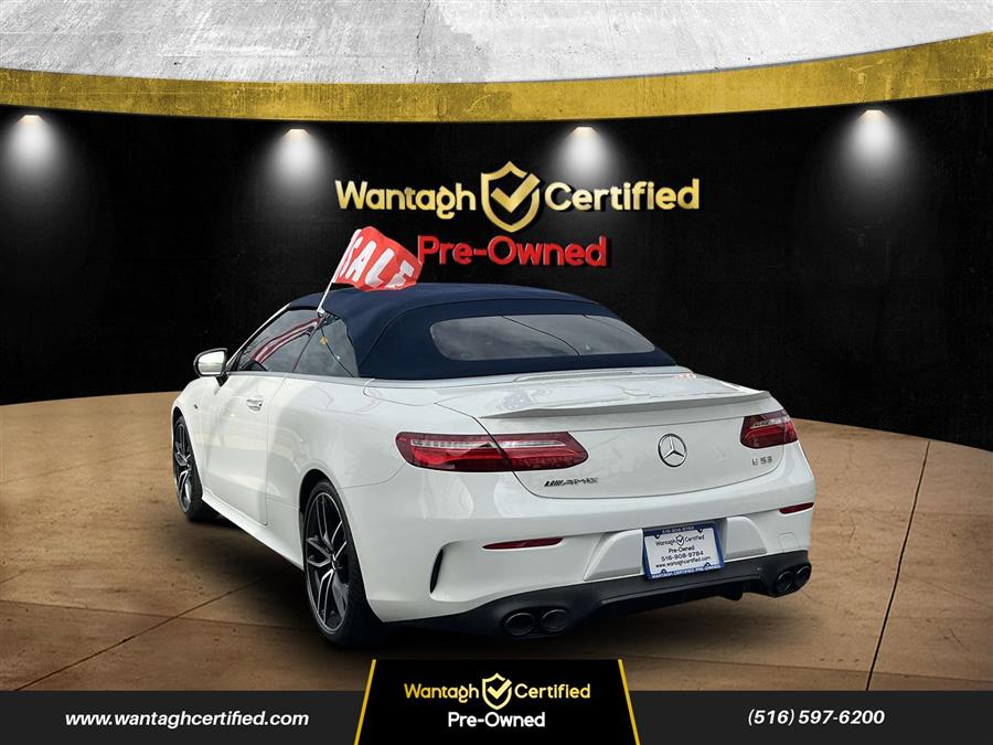 2020 Mercedes-benz E-class AMG E 53 4MATIC+ Cabriolet, available for sale in Wantagh, New York | Wantagh Certified. Wantagh, New York 2020 Mercedes-benz E-class AMG E 53 4MATIC+ Cabriolet, available for sale in Wantagh, New York | Wantagh Certified. Wantagh, New York