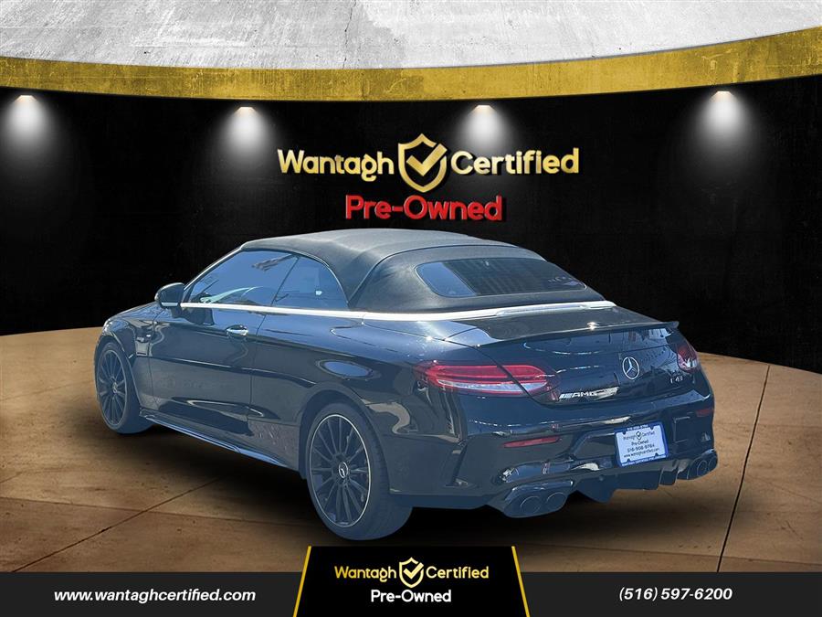 2021 Mercedes-benz C-class AMG C 43 4MATIC Cabriolet, available for sale in Wantagh, New York | Wantagh Certified. Wantagh, New York 2021 Mercedes-benz C-class AMG C 43 4MATIC Cabriolet, available for sale in Wantagh, New York | Wantagh Certified. Wantagh, New York