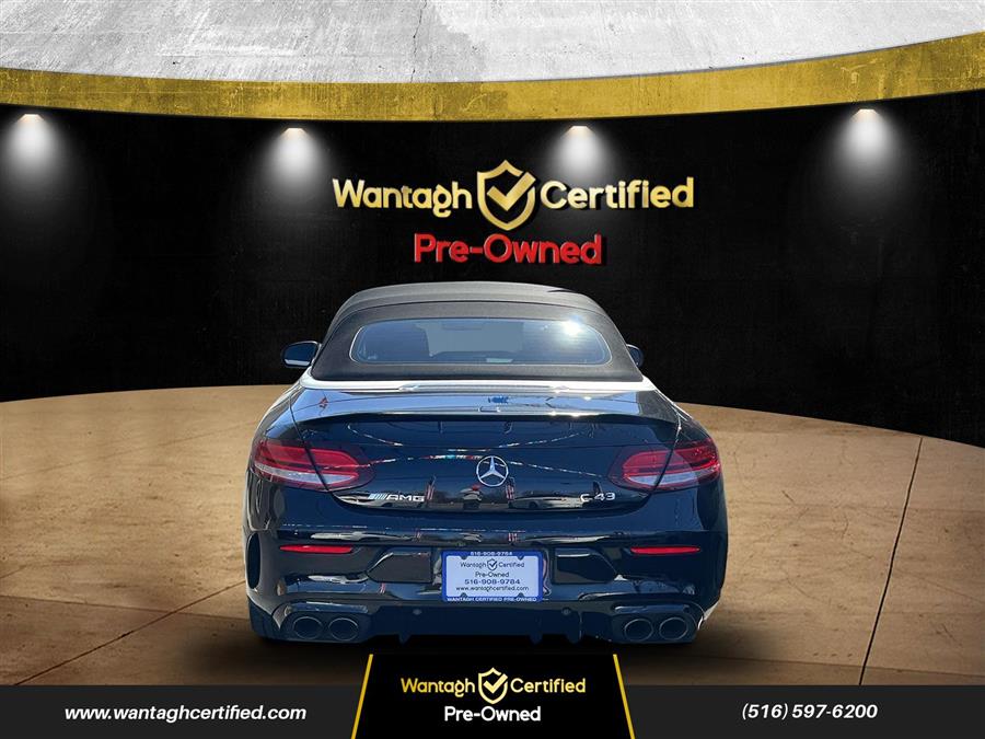 2021 Mercedes-benz C-class AMG C 43 4MATIC Cabriolet, available for sale in Wantagh, New York | Wantagh Certified. Wantagh, New York 2021 Mercedes-benz C-class AMG C 43 4MATIC Cabriolet, available for sale in Wantagh, New York | Wantagh Certified. Wantagh, New York