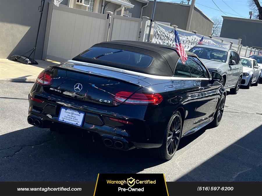2021 Mercedes-benz C-class AMG C 43 4MATIC Cabriolet, available for sale in Wantagh, New York | Wantagh Certified. Wantagh, New York 2021 Mercedes-benz C-class AMG C 43 4MATIC Cabriolet, available for sale in Wantagh, New York | Wantagh Certified. Wantagh, New York