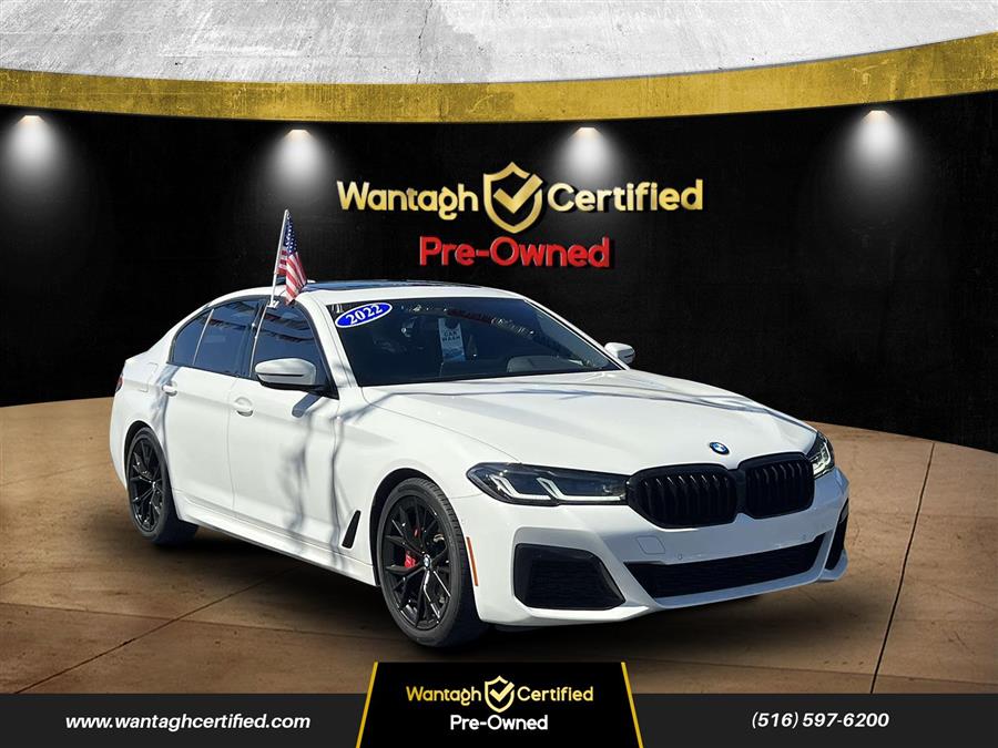 Used 2022 BMW 5 Series in Wantagh, New York | Wantagh Certified. Wantagh, New York