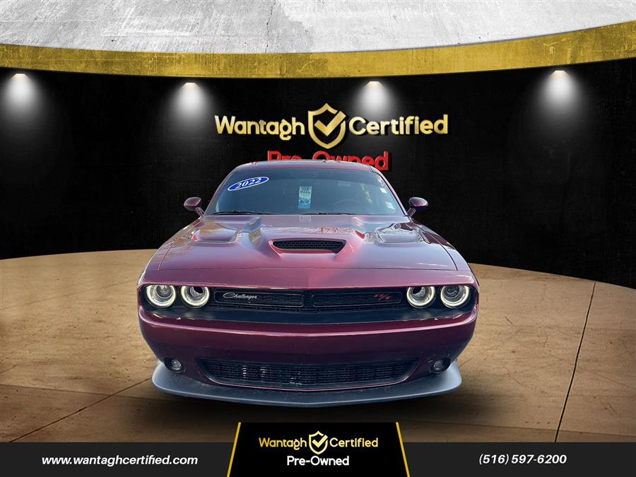 2022 Dodge Challenger R/T Scat Pack RWD, available for sale in Wantagh, New York | Wantagh Certified. Wantagh, New York 2022 Dodge Challenger R/T Scat Pack RWD, available for sale in Wantagh, New York | Wantagh Certified. Wantagh, New York