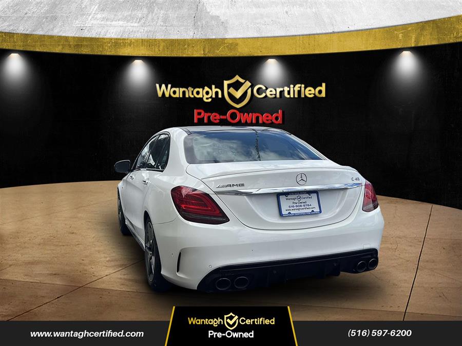 2021 Mercedes-benz C-class AMG C 43 4MATIC Sedan, available for sale in Wantagh, New York | Wantagh Certified. Wantagh, New York 2021 Mercedes-benz C-class AMG C 43 4MATIC Sedan, available for sale in Wantagh, New York | Wantagh Certified. Wantagh, New York