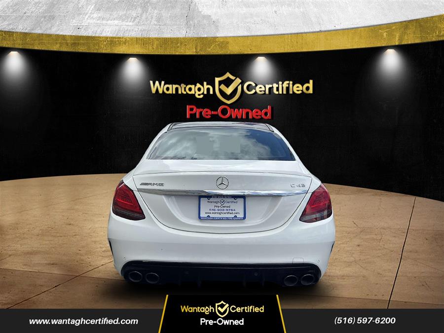 2021 Mercedes-benz C-class AMG C 43 4MATIC Sedan, available for sale in Wantagh, New York | Wantagh Certified. Wantagh, New York 2021 Mercedes-benz C-class AMG C 43 4MATIC Sedan, available for sale in Wantagh, New York | Wantagh Certified. Wantagh, New York