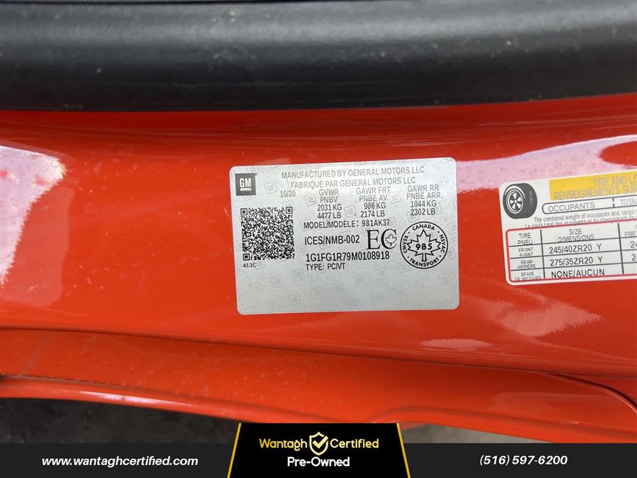 2021 Chevrolet Camaro 2dr Cpe 2SS, available for sale in Wantagh, New York | Wantagh Certified. Wantagh, New York 2021 Chevrolet Camaro 2dr Cpe 2SS, available for sale in Wantagh, New York | Wantagh Certified. Wantagh, New York