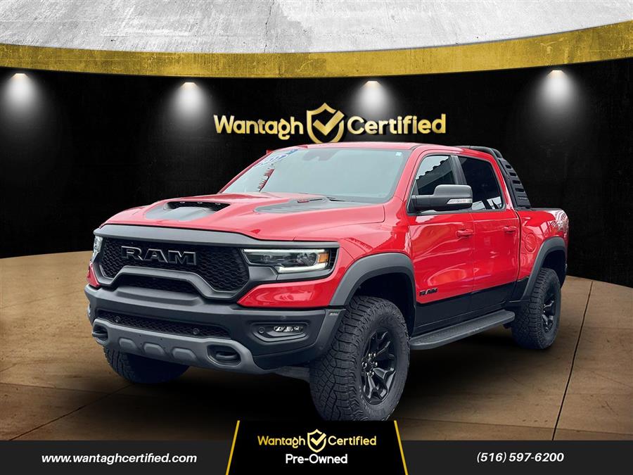 2022 Ram 1500 TRX 4x4 Crew Cab 5'7" Box, available for sale in Wantagh, New York | Wantagh Certified. Wantagh, New York 2022 Ram 1500 TRX 4x4 Crew Cab 5'7" Box, available for sale in Wantagh, New York | Wantagh Certified. Wantagh, New York
