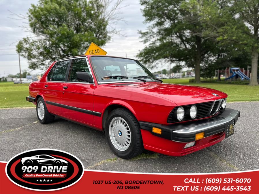 1987 BMW 5-series 535i automatic, available for sale in BORDENTOWN, New Jersey | 909 Drive. BORDENTOWN, New Jersey 1987 BMW 5-series 535i automatic, available for sale in BORDENTOWN, New Jersey | 909 Drive. BORDENTOWN, New Jersey