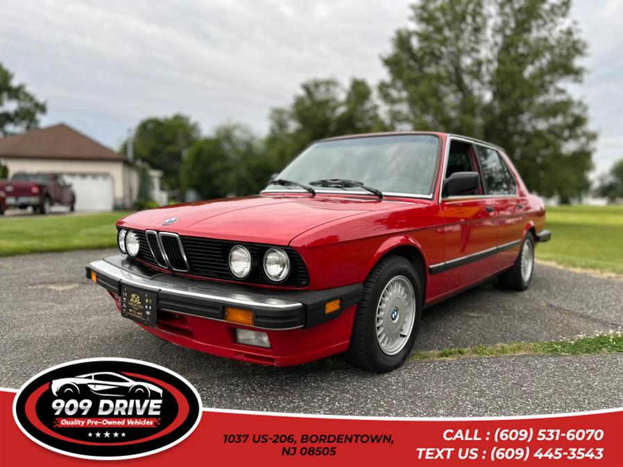1987 BMW 5-series 535i automatic, available for sale in BORDENTOWN, New Jersey | 909 Drive. BORDENTOWN, New Jersey 1987 BMW 5-series 535i automatic, available for sale in BORDENTOWN, New Jersey | 909 Drive. BORDENTOWN, New Jersey