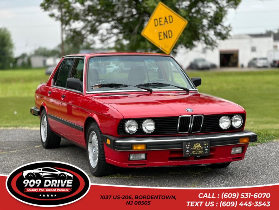 1987 BMW 5-series 535i automatic, available for sale in BORDENTOWN, New Jersey | 909 Drive. BORDENTOWN, New Jersey 1987 BMW 5-series 535i automatic, available for sale in BORDENTOWN, New Jersey | 909 Drive. BORDENTOWN, New Jersey