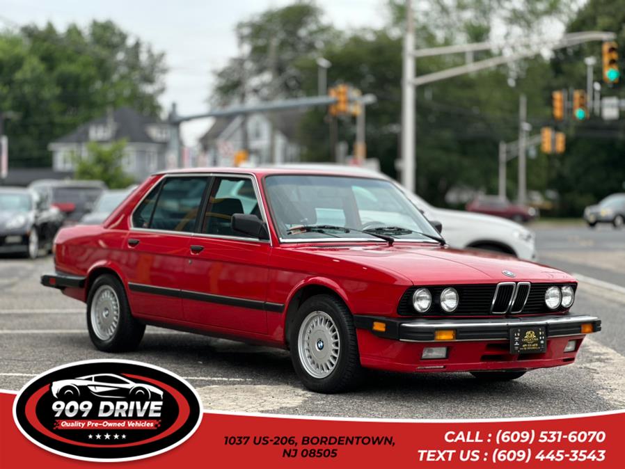 1987 BMW 5-series 535i automatic, available for sale in BORDENTOWN, New Jersey | 909 Drive. BORDENTOWN, New Jersey 1987 BMW 5-series 535i automatic, available for sale in BORDENTOWN, New Jersey | 909 Drive. BORDENTOWN, New Jersey