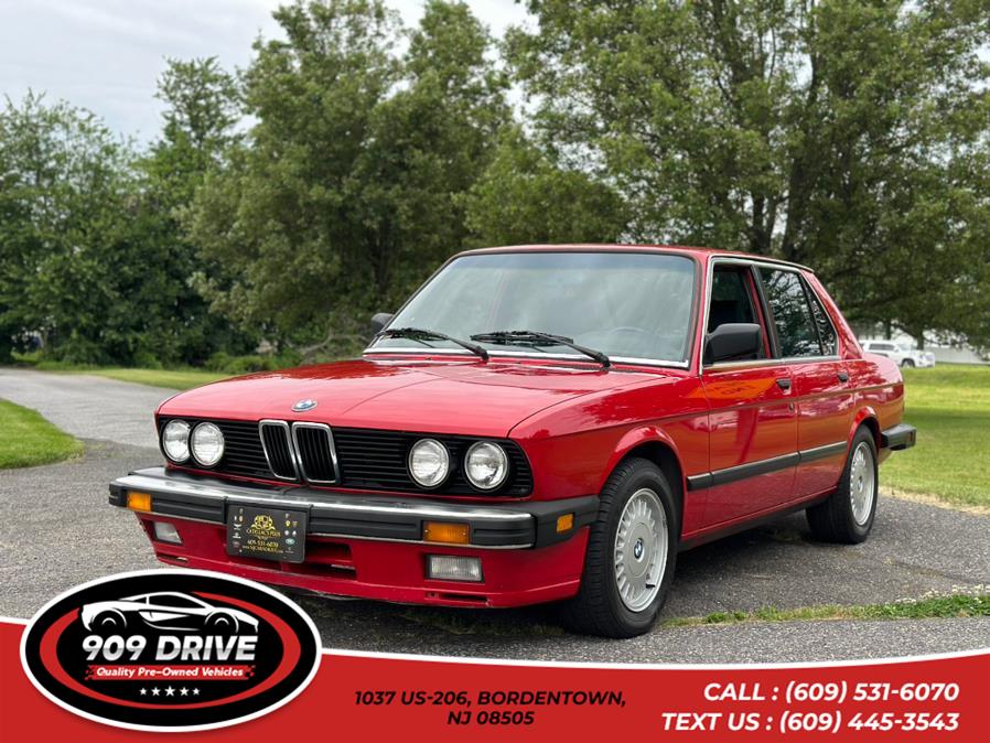 1987 BMW 5-series 535i automatic, available for sale in BORDENTOWN, New Jersey | 909 Drive. BORDENTOWN, New Jersey 1987 BMW 5-series 535i automatic, available for sale in BORDENTOWN, New Jersey | 909 Drive. BORDENTOWN, New Jersey